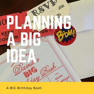 Planning A Big Idea