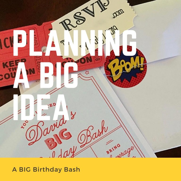 Read more about the article PLANNING A BIG IDEA