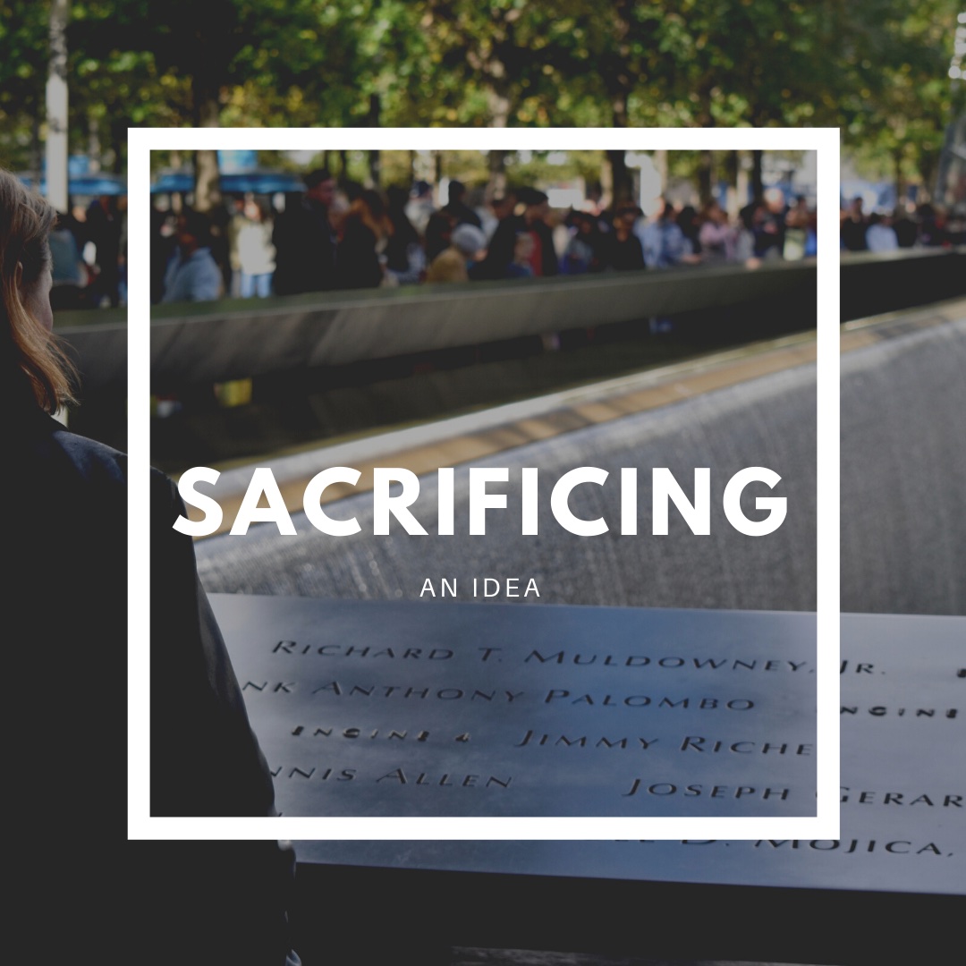 Read more about the article SACRIFICING an idea