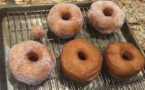 Easy Sugared Donuts
