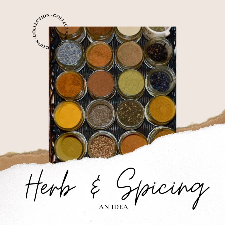 Read more about the article HERB AND SPICING an idea