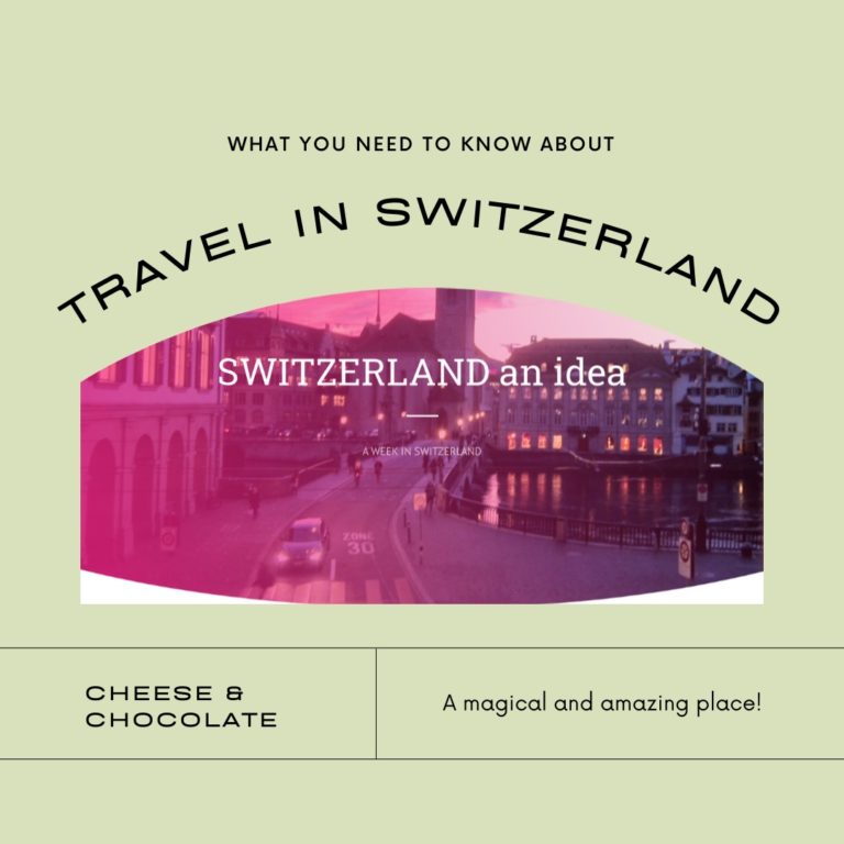 Read more about the article SWITZERLAND an idea