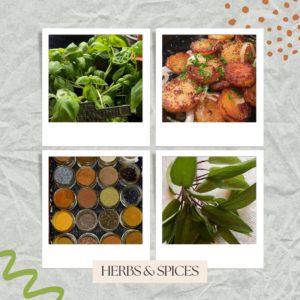 How to cook with herbs and spices