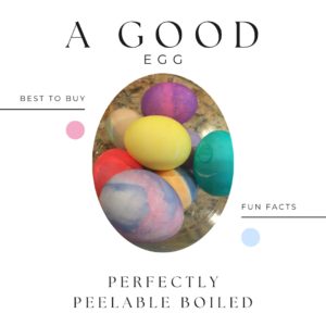 How to make a good egg