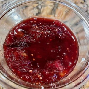 Beautiful and delicious Italian Plum Chutney