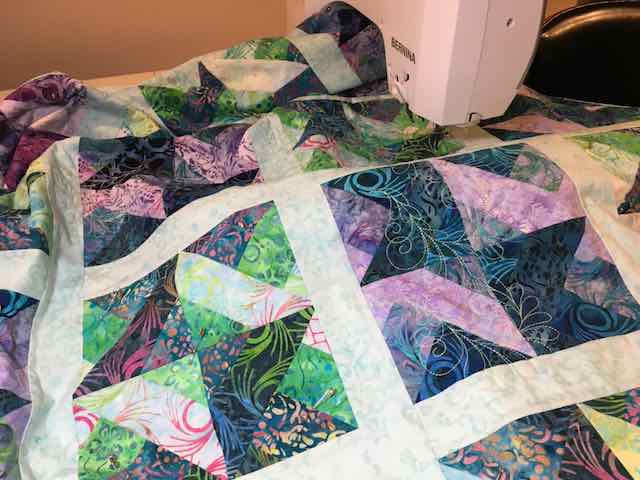 Quilting on a Bernina 790